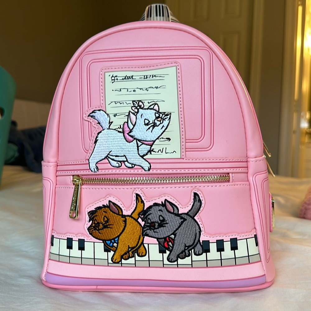 Disney Aristocats Piano Loungefly Backpack